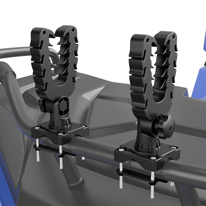 ATV Gun Holder Bow Rack Grips with Rubber Straps for Hunting