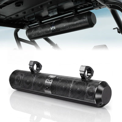 6 Speaker 28‘’ UTV Bluetooth Sound Bar for 1.56"-2.25" Roll Bar