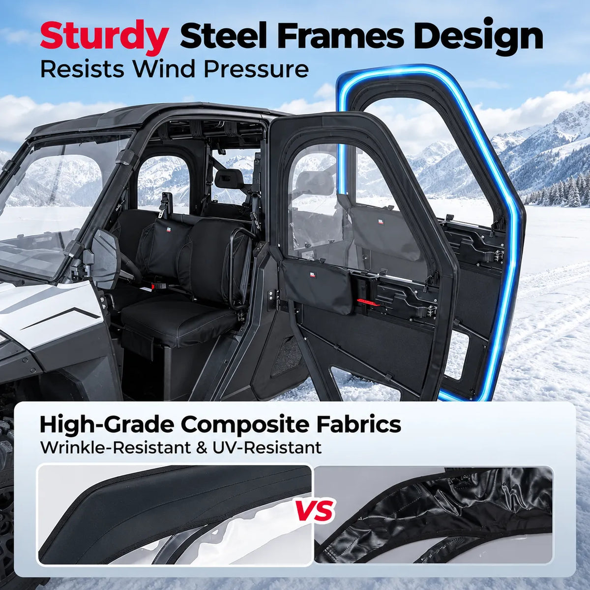 Strong Structure Behind Soft Door Flexibility