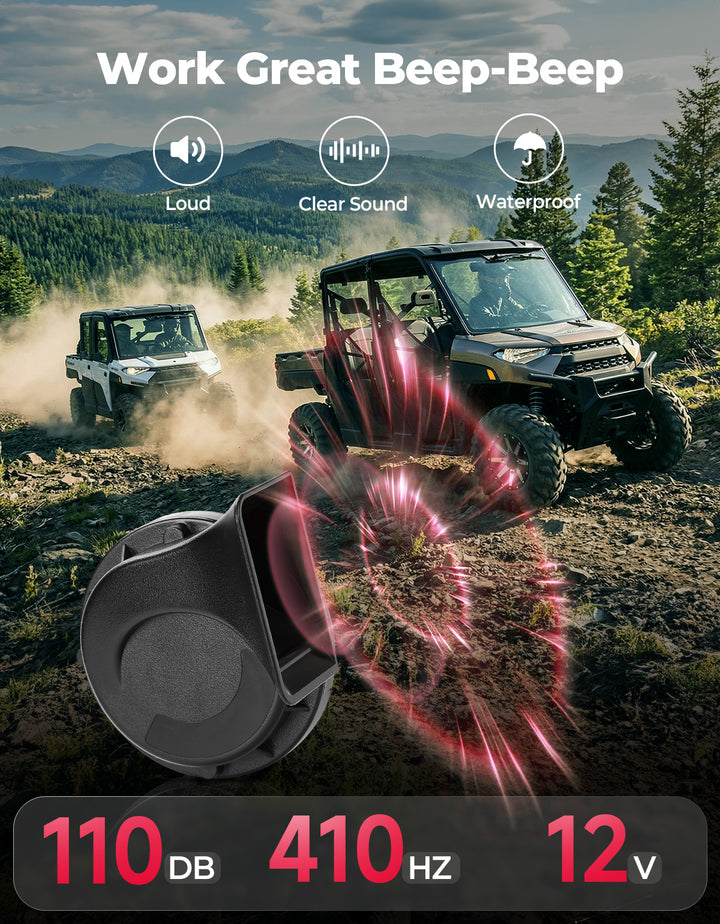UTV/ATV Universal Turn Signal Kit with Dash Indicator & Sync Taillight