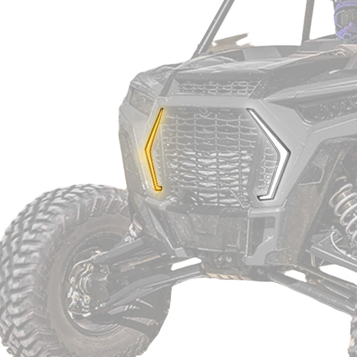 UTV Front Turn Fang Light Set for 2019+ Polaris RZR XP 1000 & Turbo S