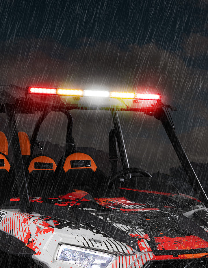 30 inch UTV Chase Light Bar for Can-Am | Polaris | CFmoto | Kawasaki