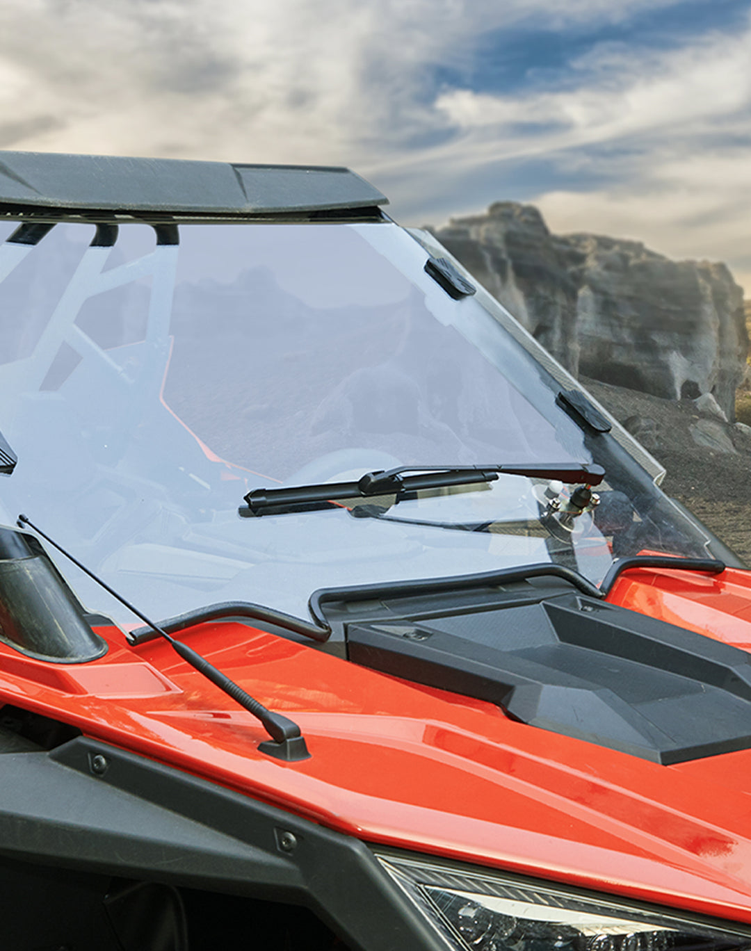 12V Electric Windshield Wiper Kit 16" for most UTV
