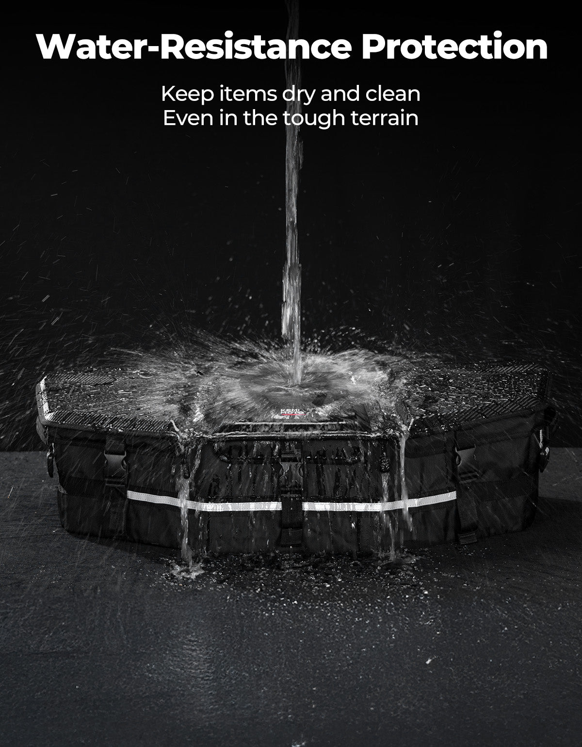 Rear Storage Bag for Can-Am Maverick X3/MAX, Commander