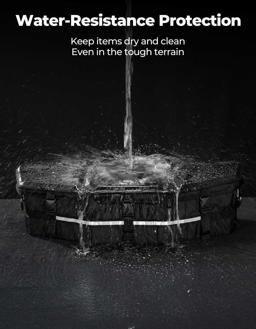 Rear Storage Bag for Can-Am Maverick X3/MAX, Commander