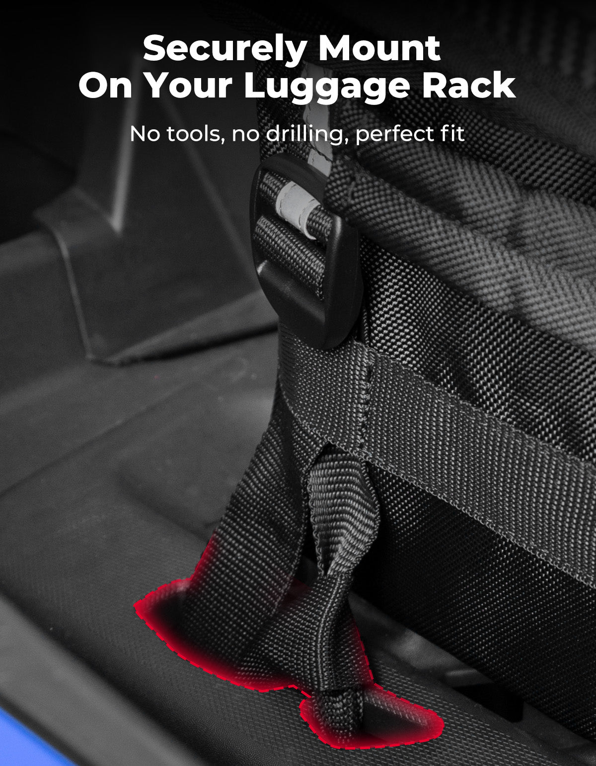 Rear Storage Bag for Can-Am Maverick X3/MAX, Commander