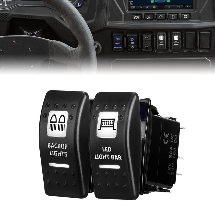 5Pin UTV ATV Rocker Switch