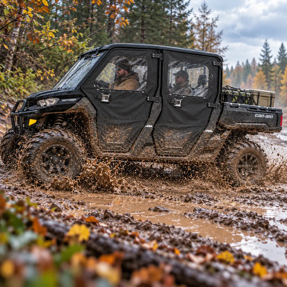 Muddy Service Roads