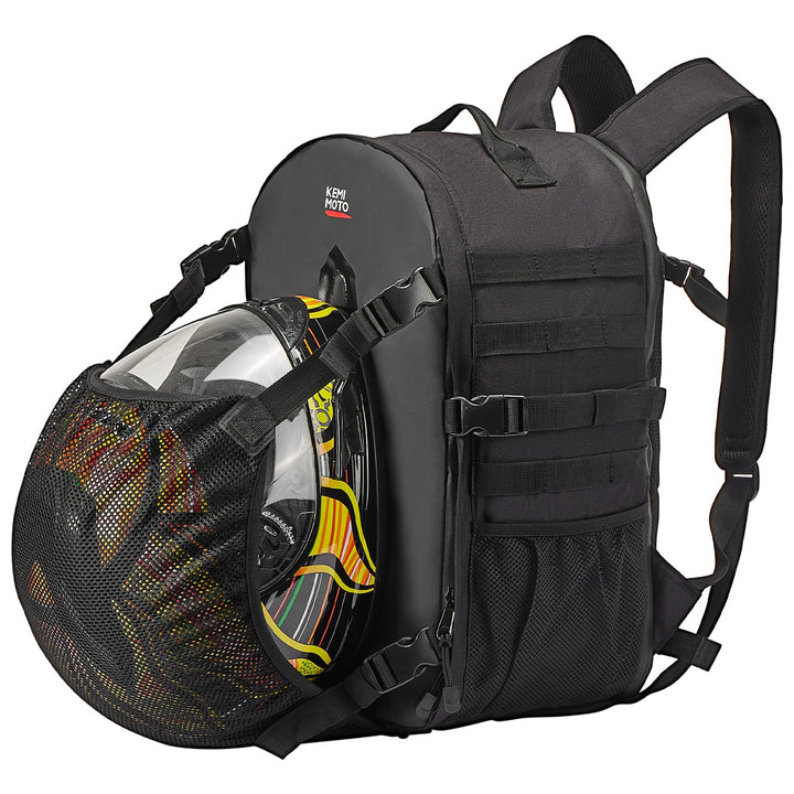 Motorcycle Helmet Backpack, 27-35L - Kemimoto