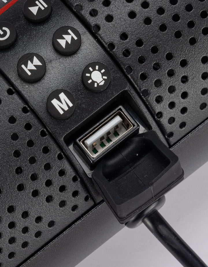 Motorcycle Bluetooth Sound Bar 4 Speakers Waterproof RGB Handlebar