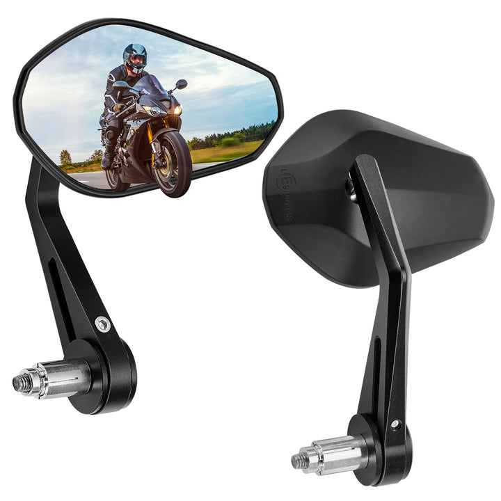 Motorcycle Bar End Mirrors for Sportster, Softail, Dyna, Road King