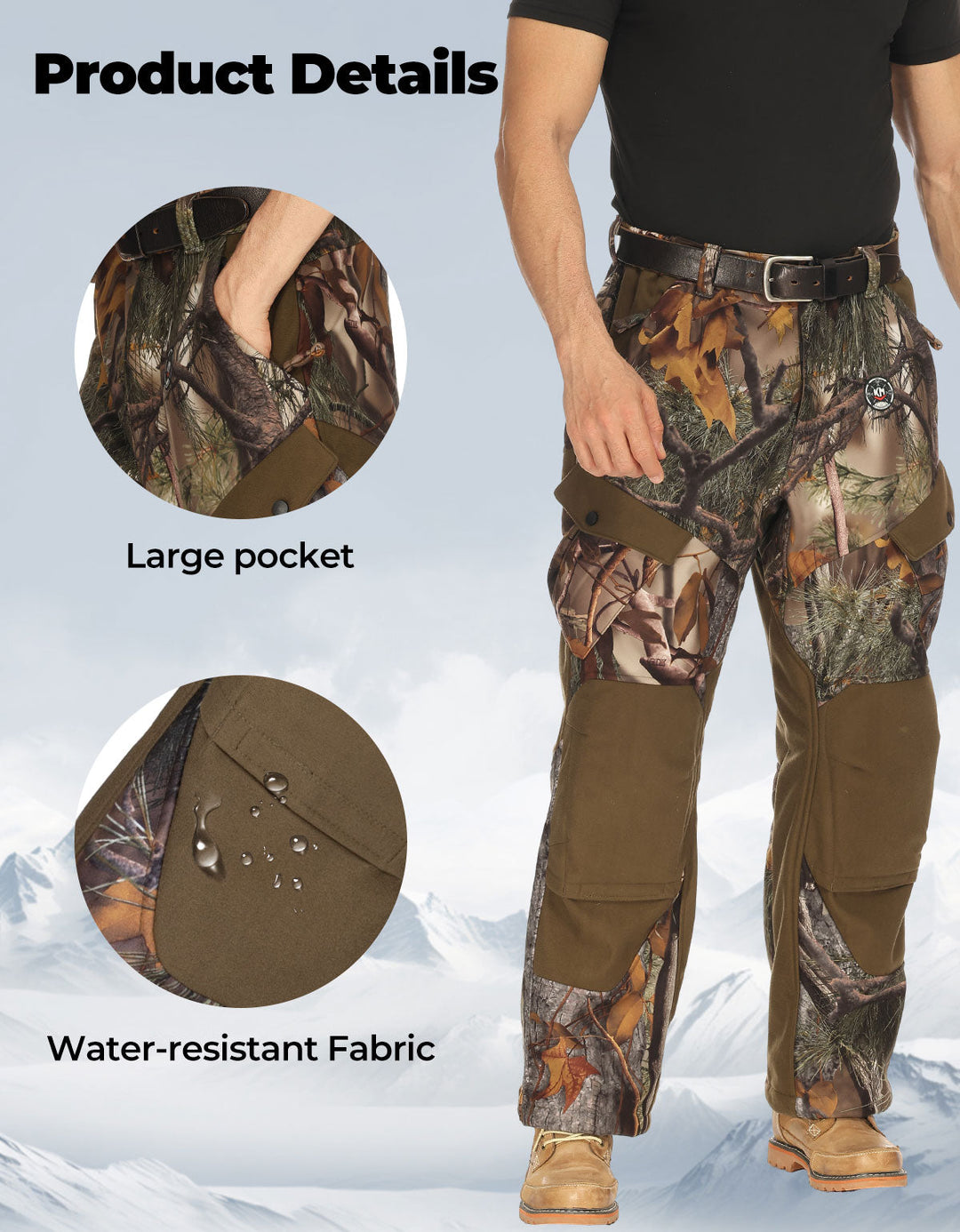 Heated Hunting Pants for Men