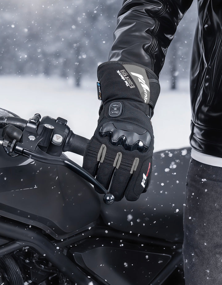 Heated Gloves Waterproof Touchscreen with 7.4V 2500mAh Rechargeable Battery