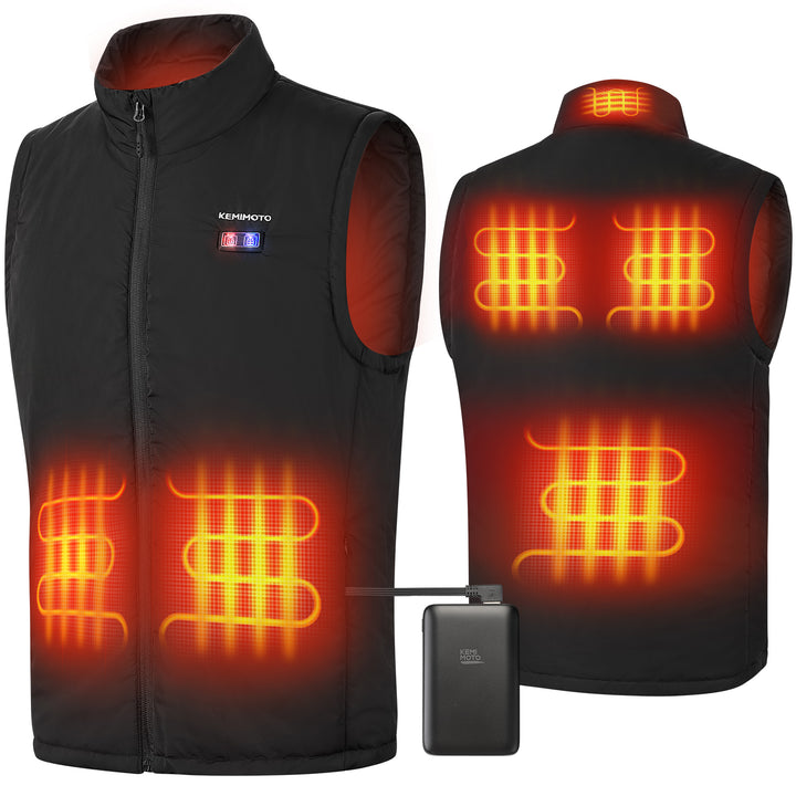 Classic Heated Vest Black