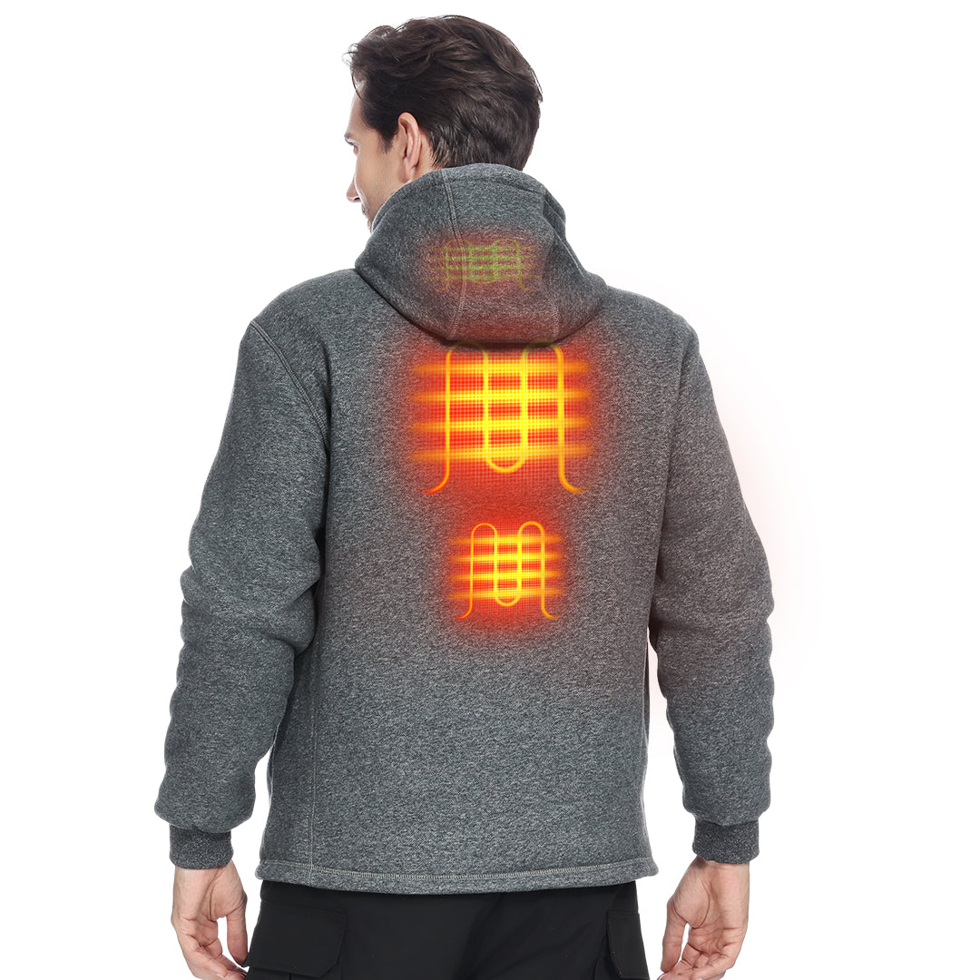 Heated Hoodie with 12V Battery Pack