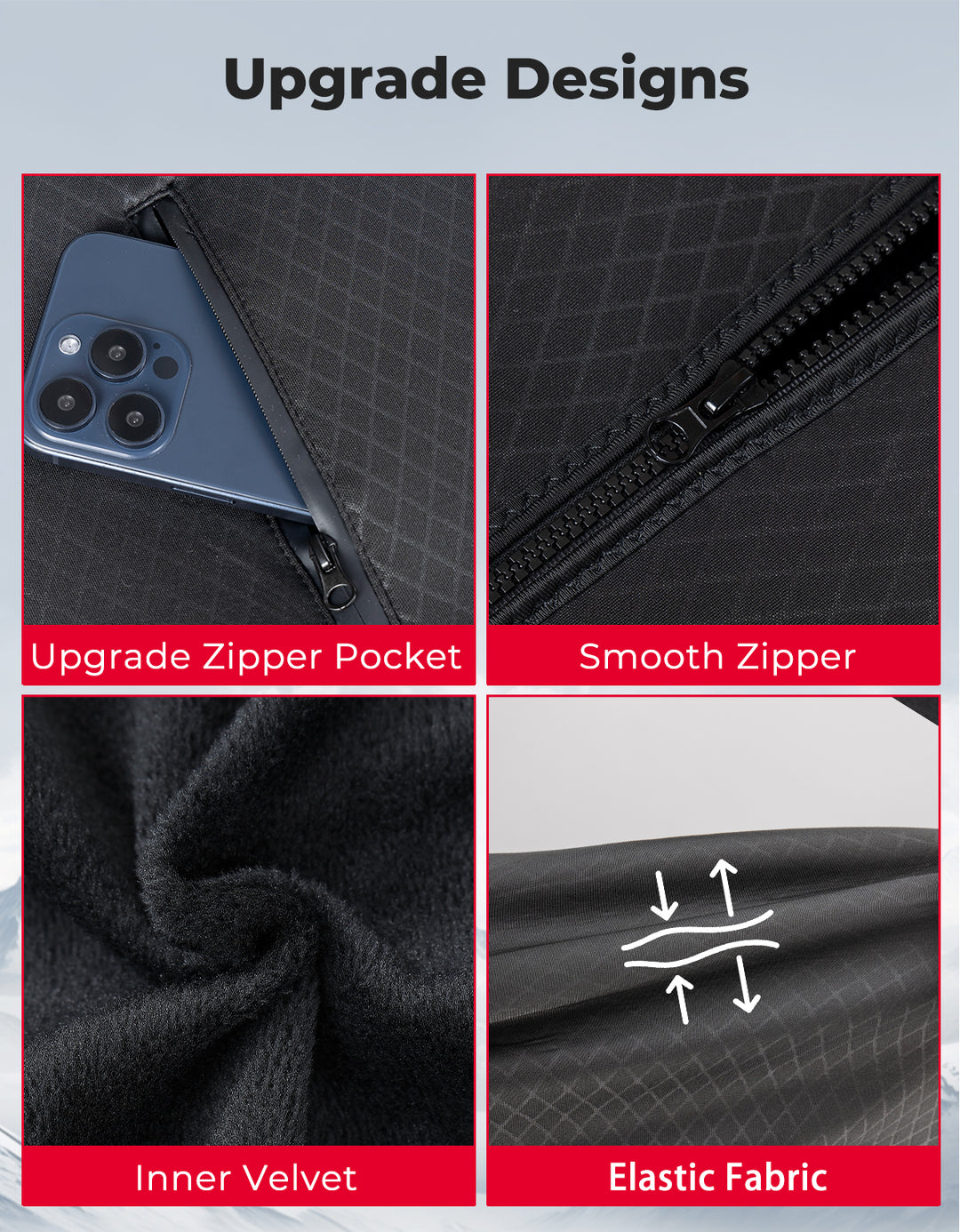Lightweight Heated Vest for Men with Battery Pack Included