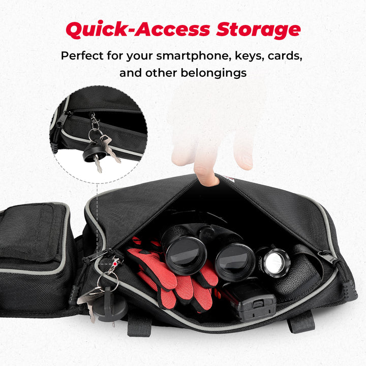 Front and Rear Door Bags for Can Am Maverick X3 Max