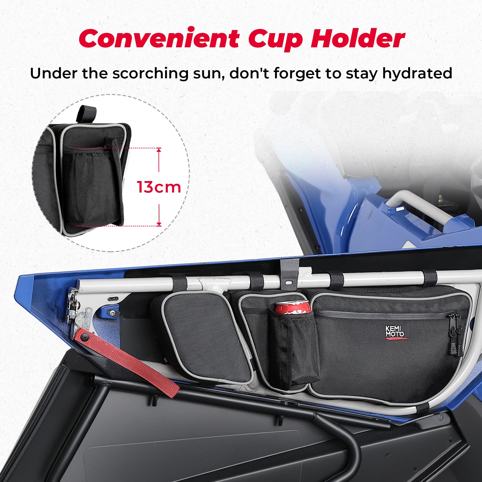 Front and Rear Door Bags for Can Am Maverick X3 Max