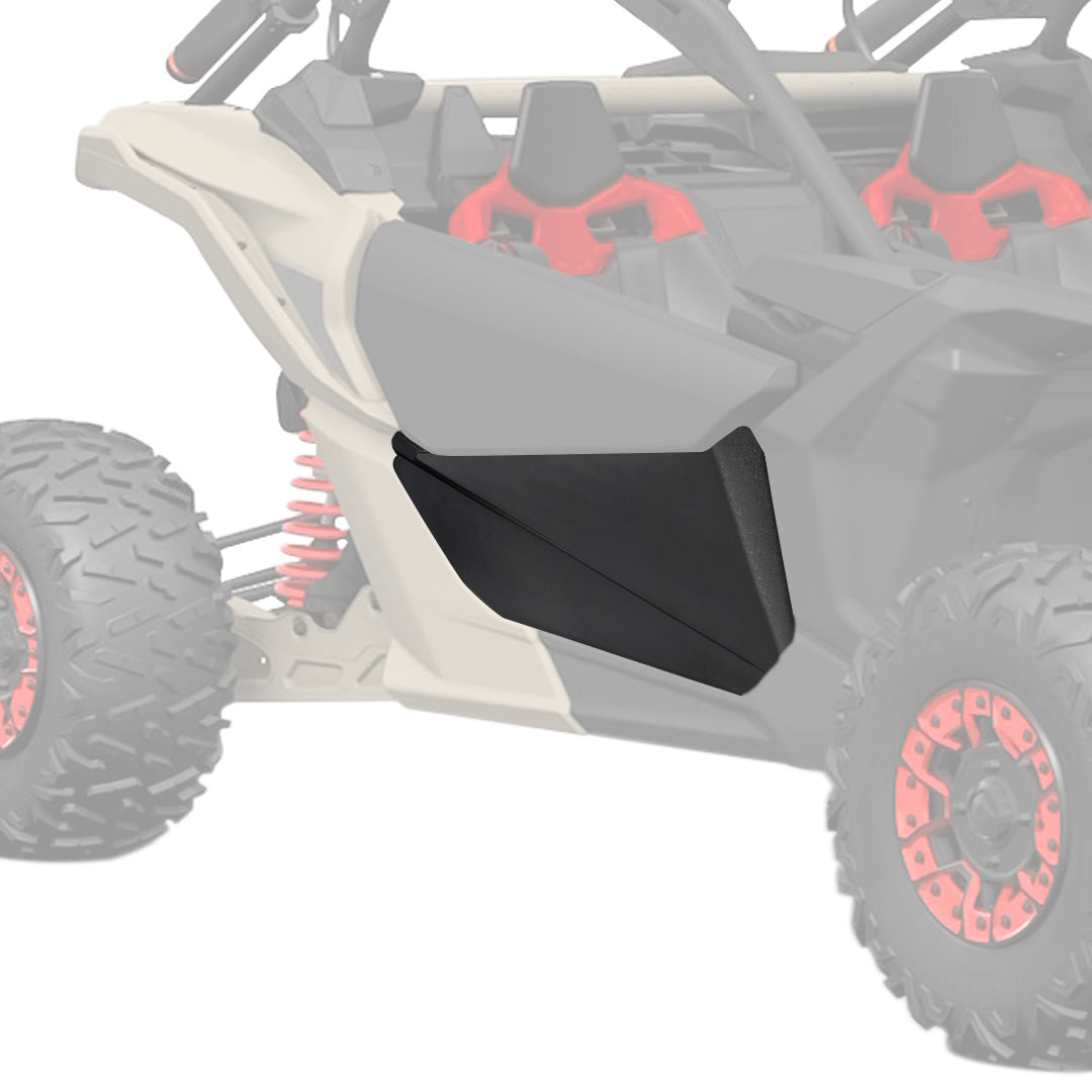 Front Lower Doors with Metal Frame for Can-Am Maverick X3