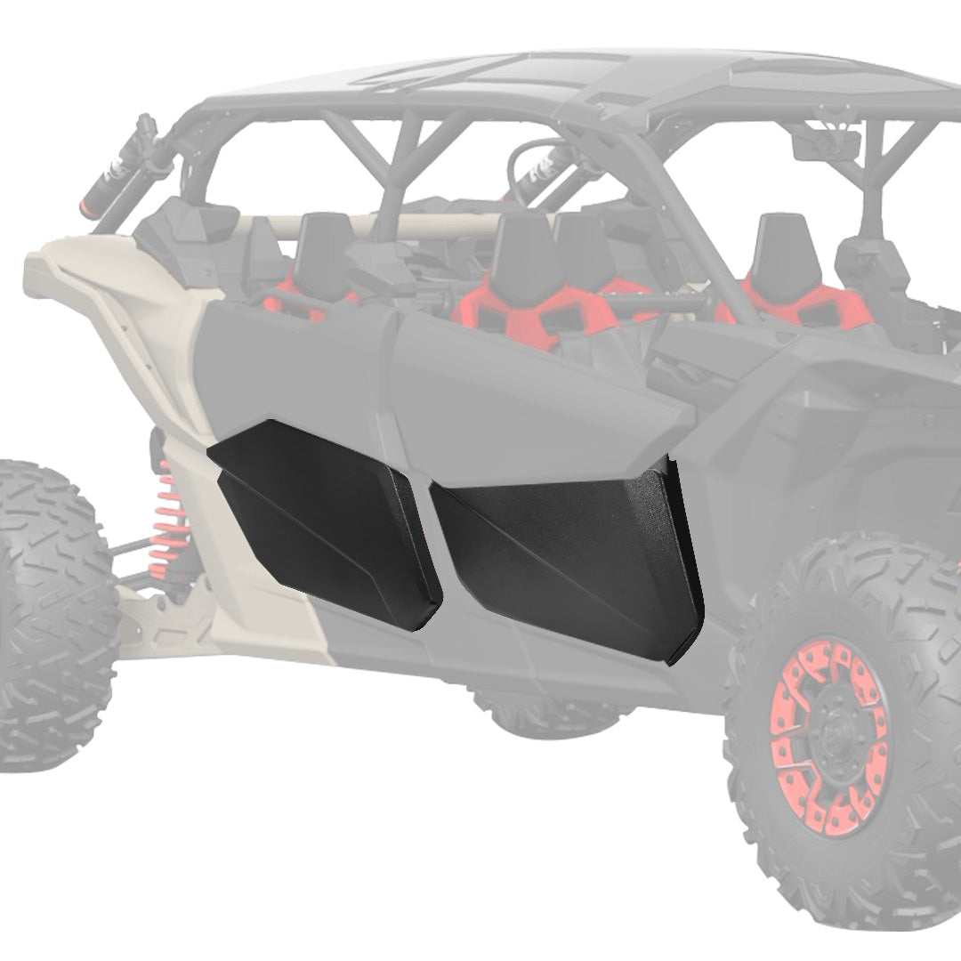 Lower Doors Panels Kit 4pcs for Can-Am Maverick X3 MAX）