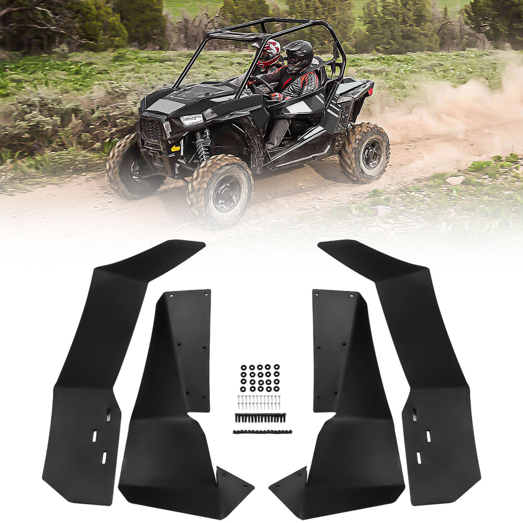 Extended Fender Flares for Polaris RZR S 900 / S 1000 / RZR 4 900 2015-2020