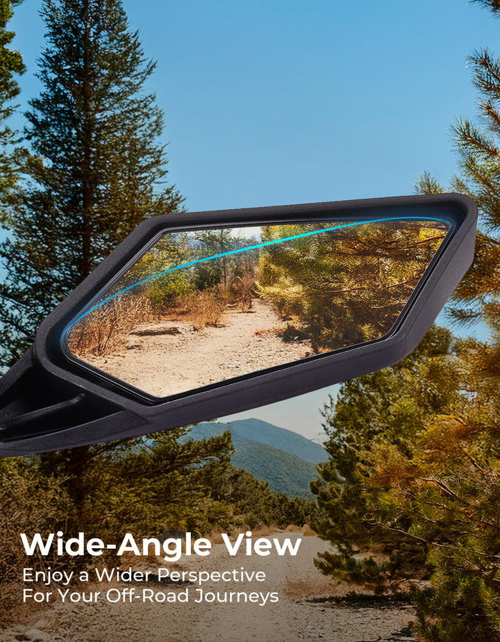 1 Pair Side Mirrors for Can-Am Maverick X3 / X3 MAX