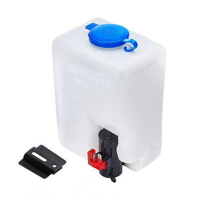 1.5L Universal Car Windshield Washer Pump Reservoir Bottle Kit