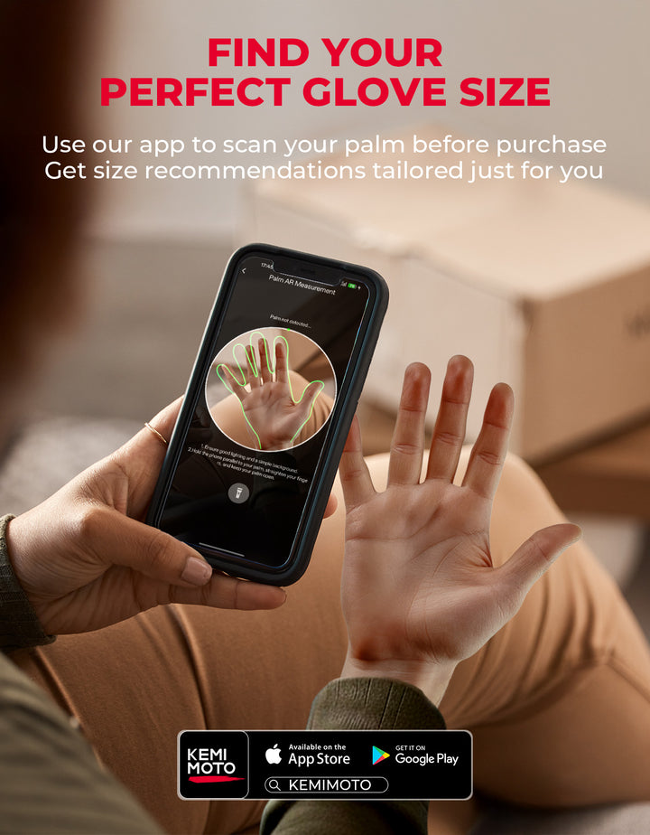 Heated Motorcycle Gloves, 3 Heating Modes with 2500mAH Battery