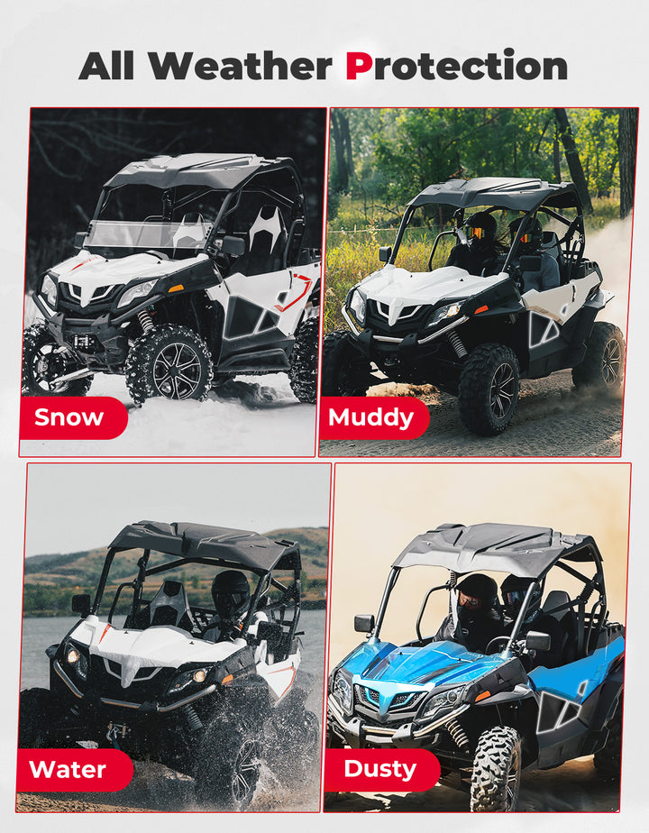 Lower Doors Inserts for CFMOTO ZForce 500 | 800 | 1000