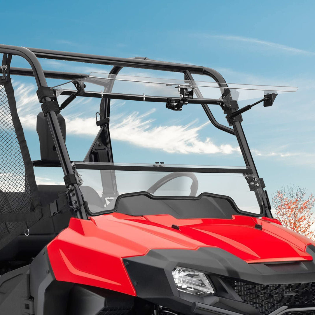 UTV 3-IN-1 Flip Windshield Fit Honda Pioneer 700 / 700-4