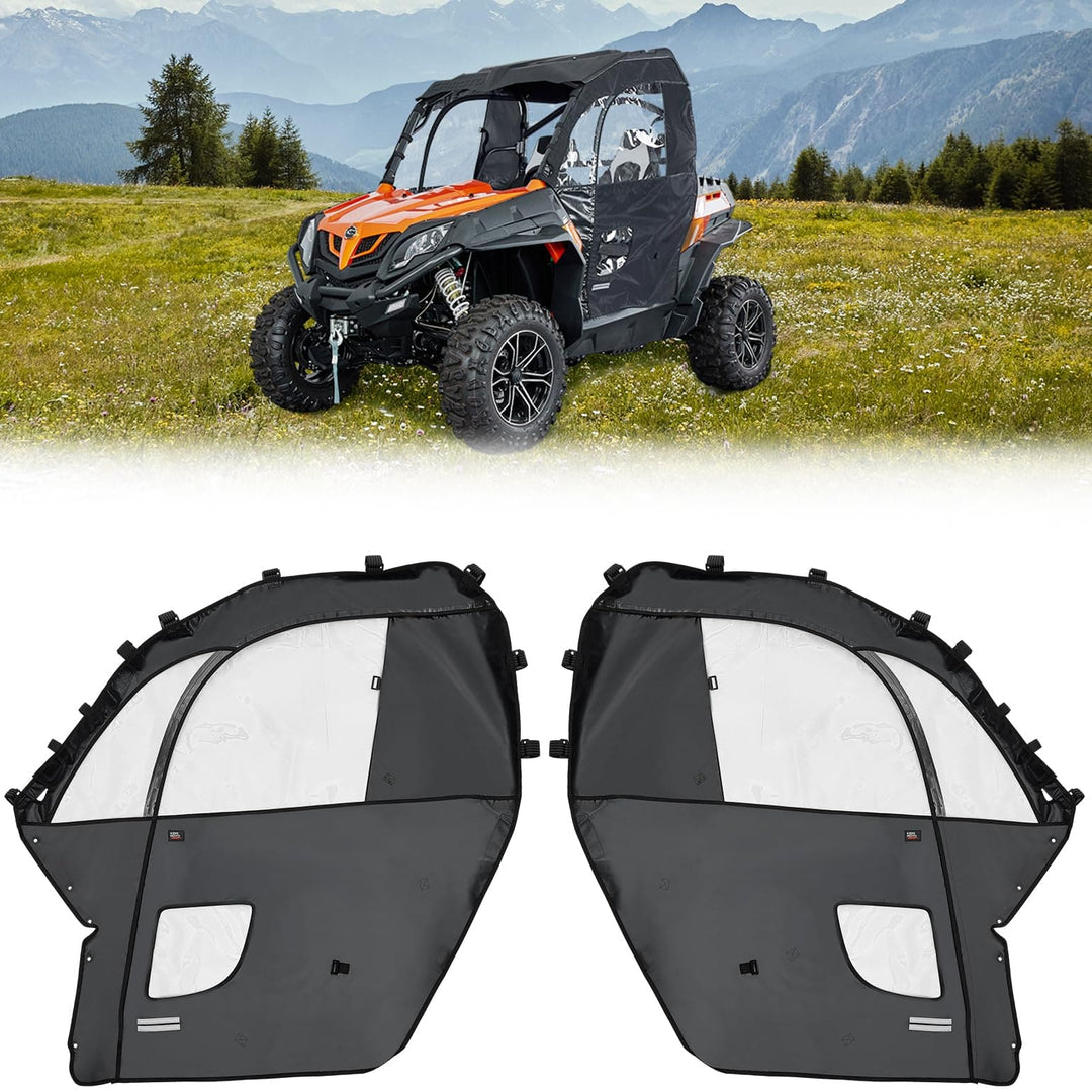 Soft Cab Enclosure Doors for CFmoto ZForce 500 / 800 / 1000 - Kemimoto