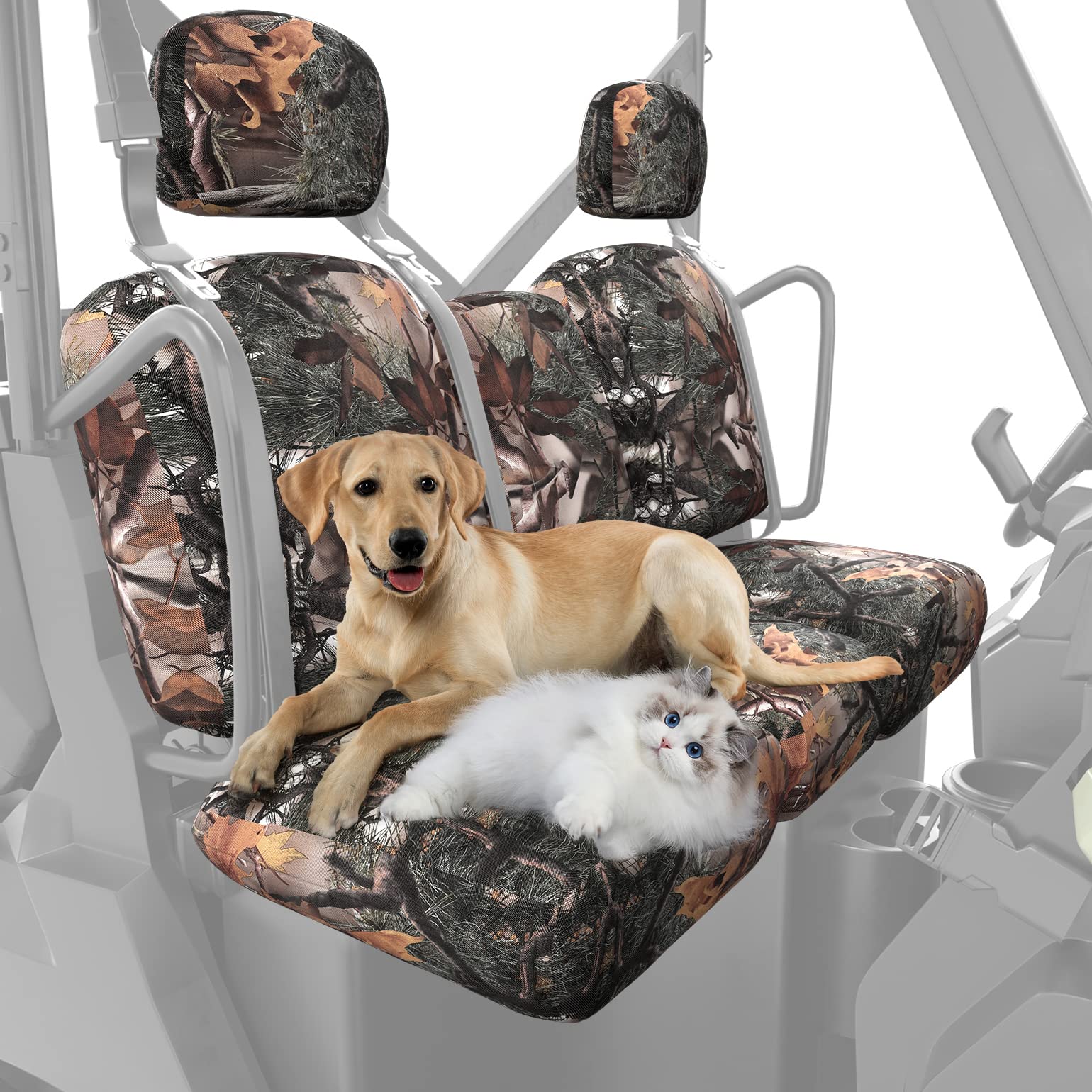 UTV Camo Seat Cover For Can Am Defender - Kemimoto