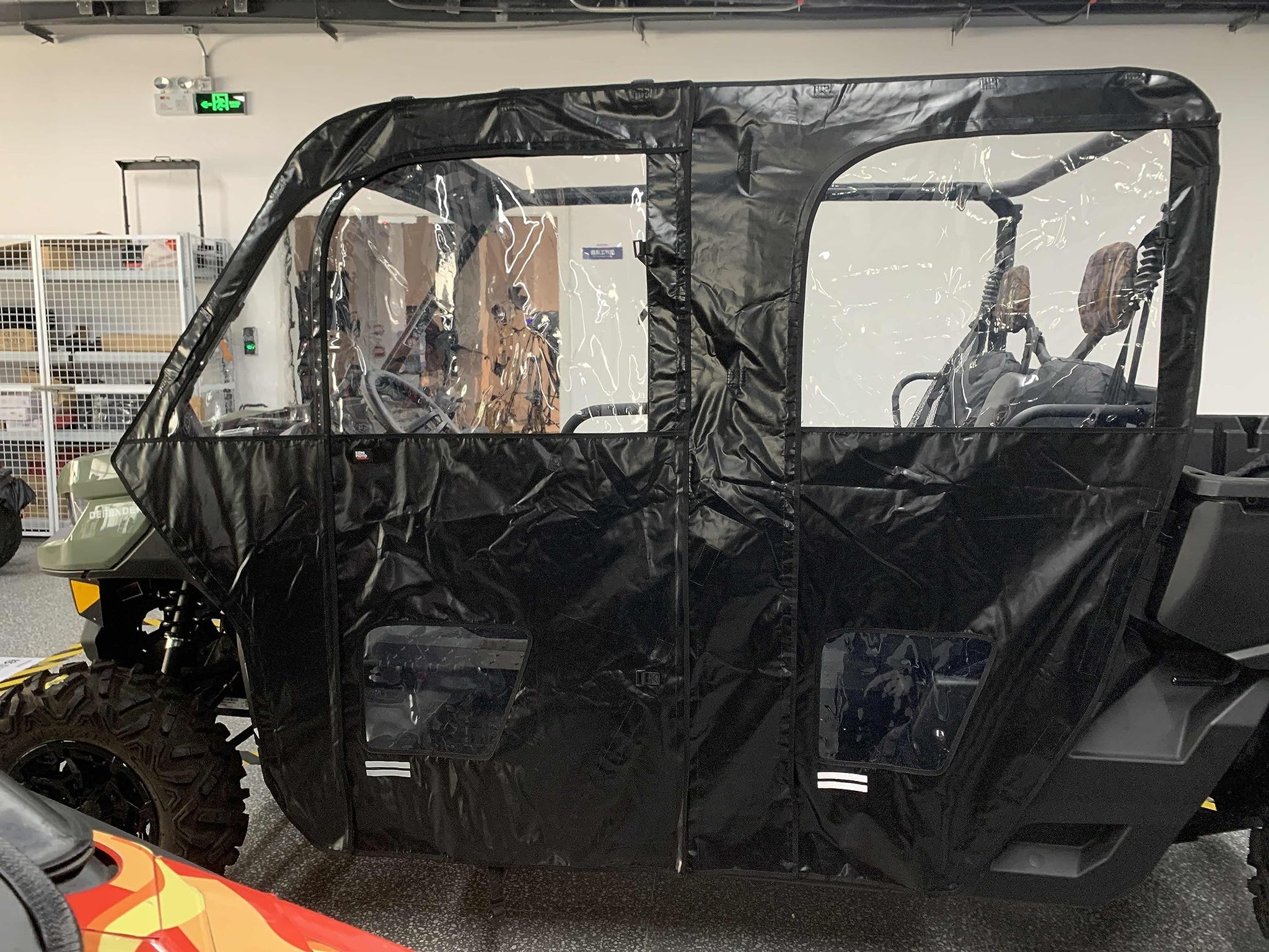 Soft Cab Enclosure Doors for Can-Am Defender Max - Kemimoto