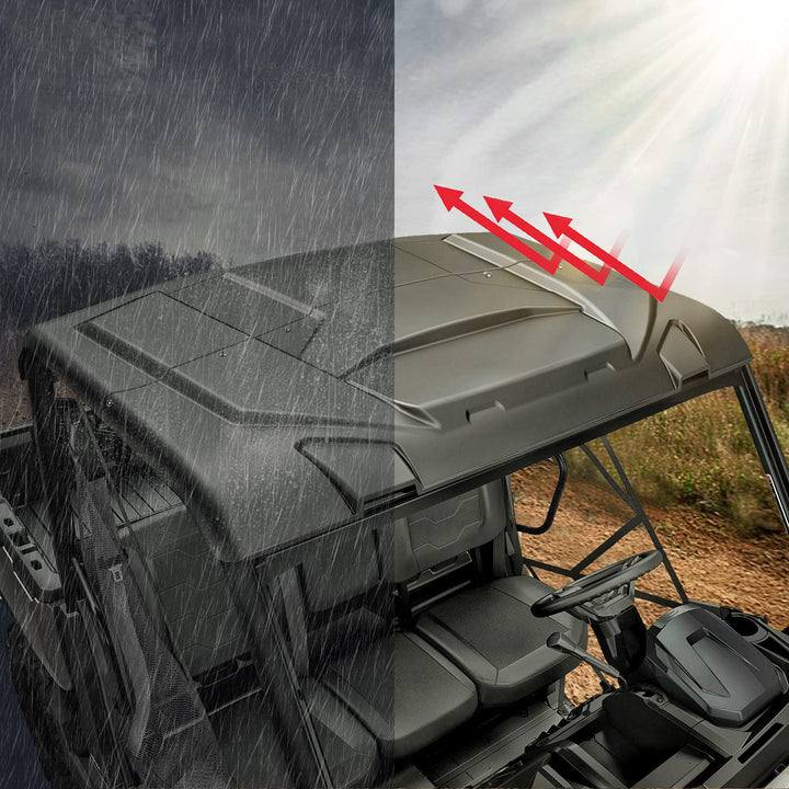 Hard Roof Top Plastic For Can Am Defender HD8 HD10 - Kemimoto