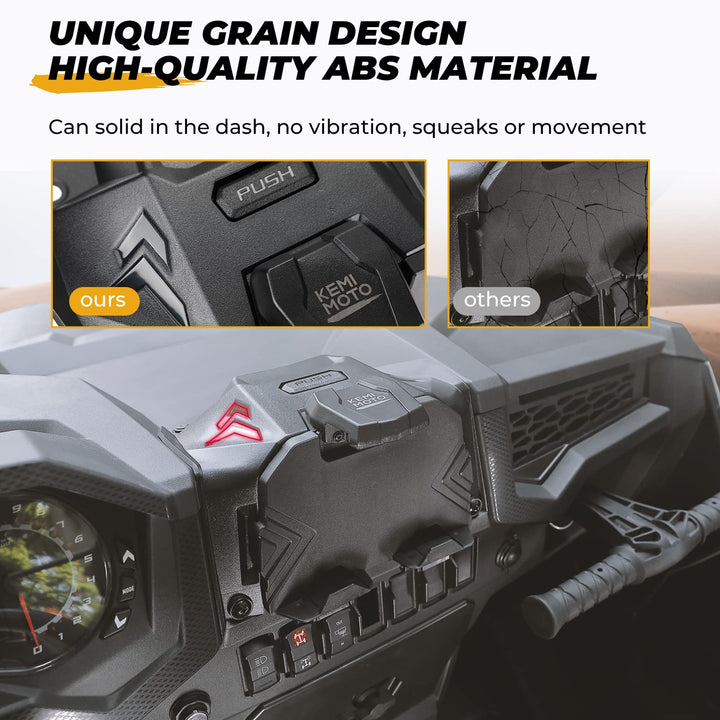 Tablet Holder With Storage Box for Polaris RZR XP 1000 / XP Turbo (2019-2023)