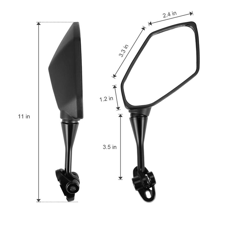 Motorcycle Rear View Mirrors - Kemimoto