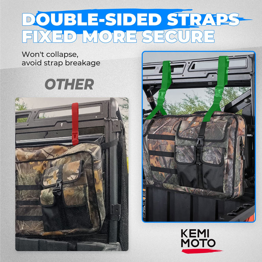 Double UTV Gun Bag Rack