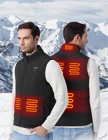 Classic Heated Vest Black - Kemimoto