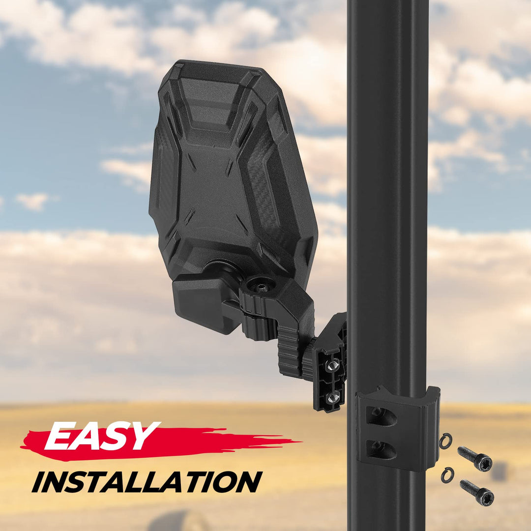 UTV Side Mirrors for Polaris Ranger/ Can-Am Defender/ Maverick Trail