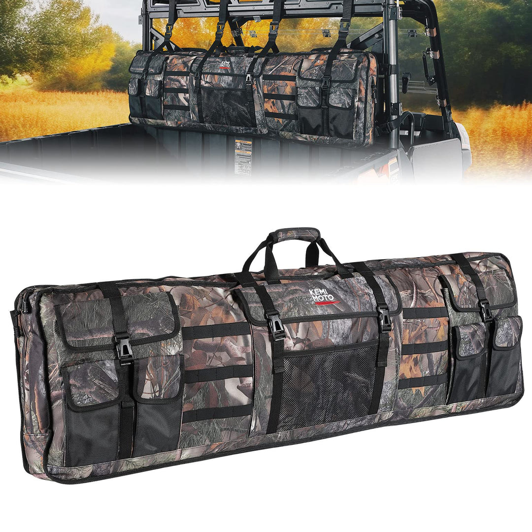 Double UTV Gun Bag Rack