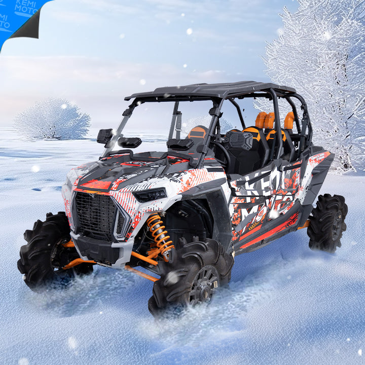 UTV Vent Windshield for Polaris RZR XP 1000 / XP 4 1000 / XP Turbo / XP 4 Turbo