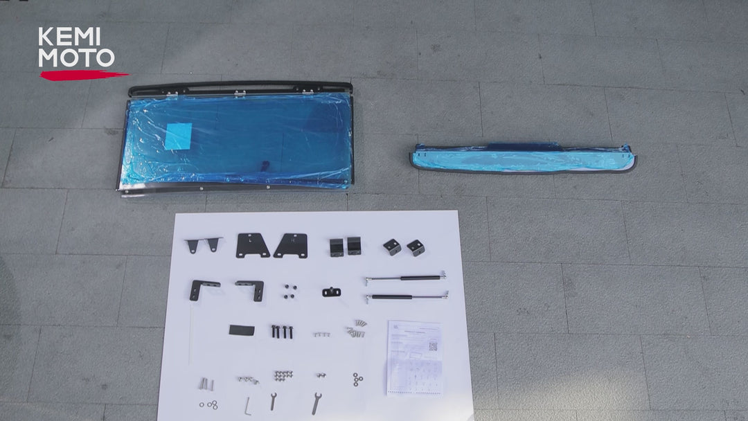 3-in-1 Flip Windshield for 2023+ CFMOTO ZForce 950 Sport | 800 Trail