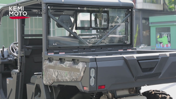 UTV Sliding Glass Rear Window For CFMOTO UFORCE 1000/1000 XL 2019-2025