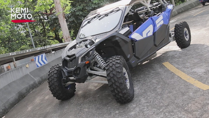 Glass Windshield with Sliding Vents for Can-Am Maverick X3 / X3 MAX