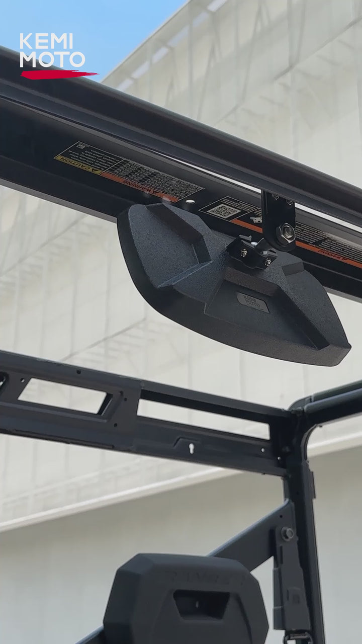 Large & Wide Rear Center View Mirror for Polaris Ranger 2015-2022