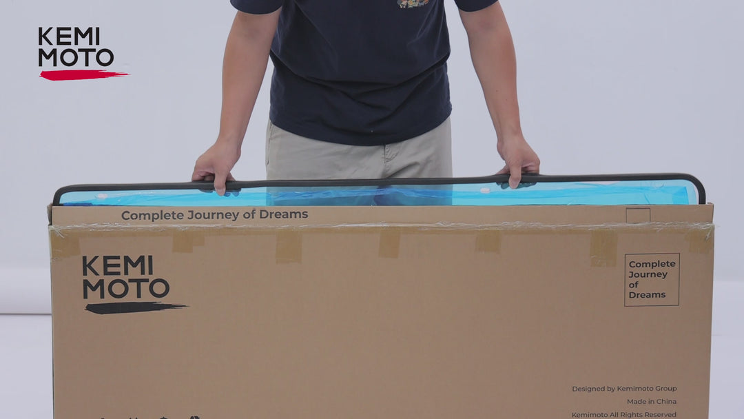 2-in-1 Vented Rear Windshield for CFMOTO UFORCE U10 Pro|XL