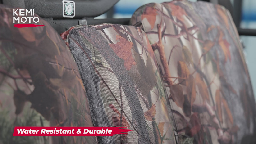 Camouflage Seat Cover for Can Am Defender / MAX