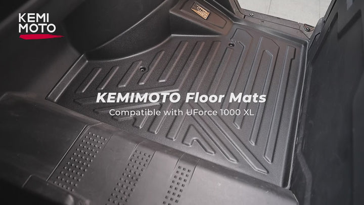 4PCS Anti-Slip Floor Mats for CFMOTO UFORCE 1000XL