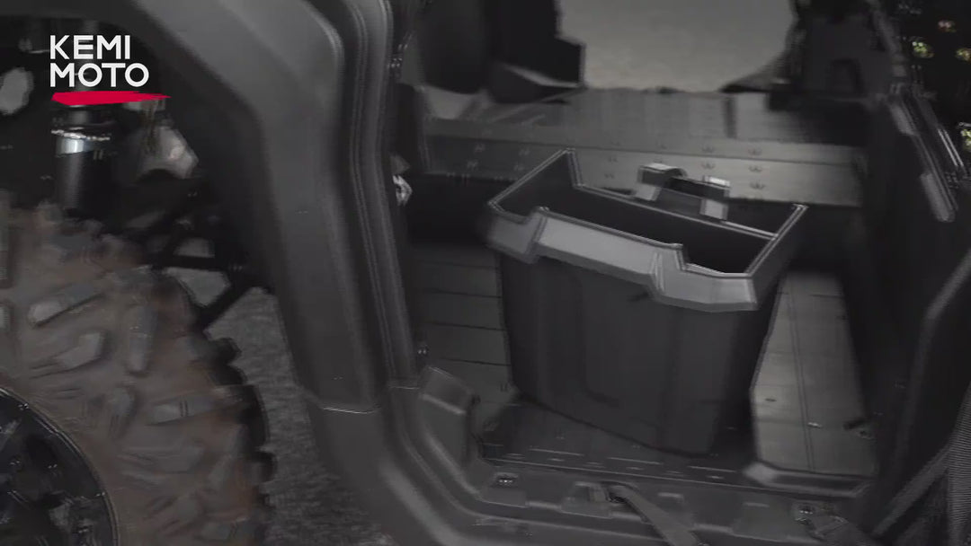 Center Underseat Storage Bin for Can Am Defender/Defender Max