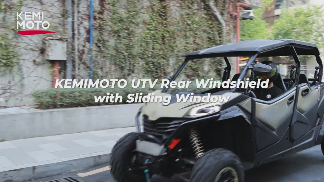 Rear Windshield w/Sliding Window for 2023+ CFMOTO ZForce 950 Sport | 800Trail